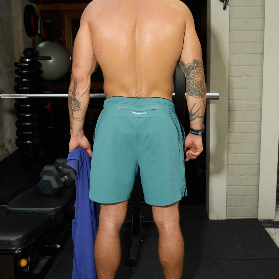 Hybrid Shorts - Jade Green - Image 7