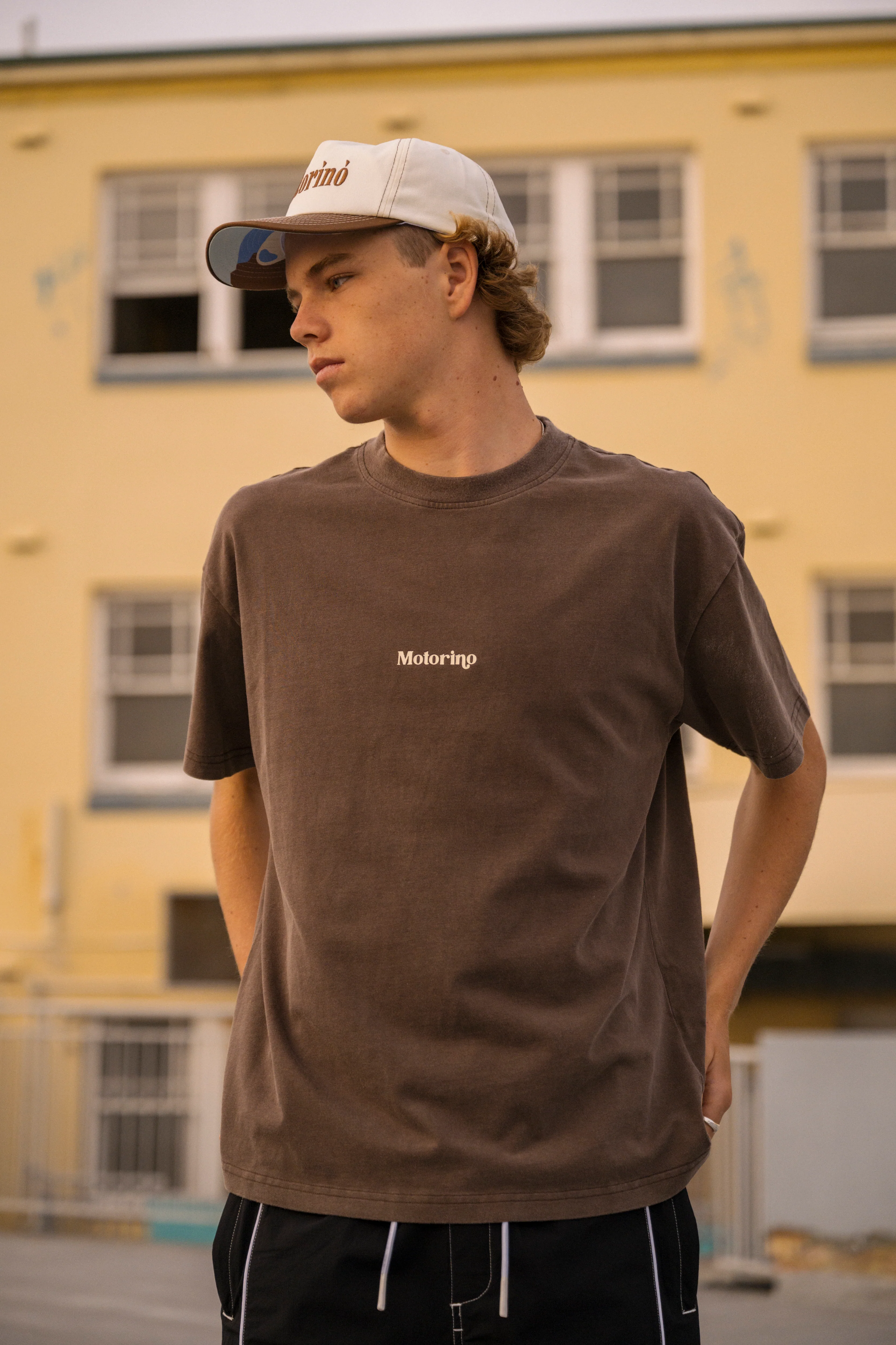 Address Tee - Washed Brown - Image 6