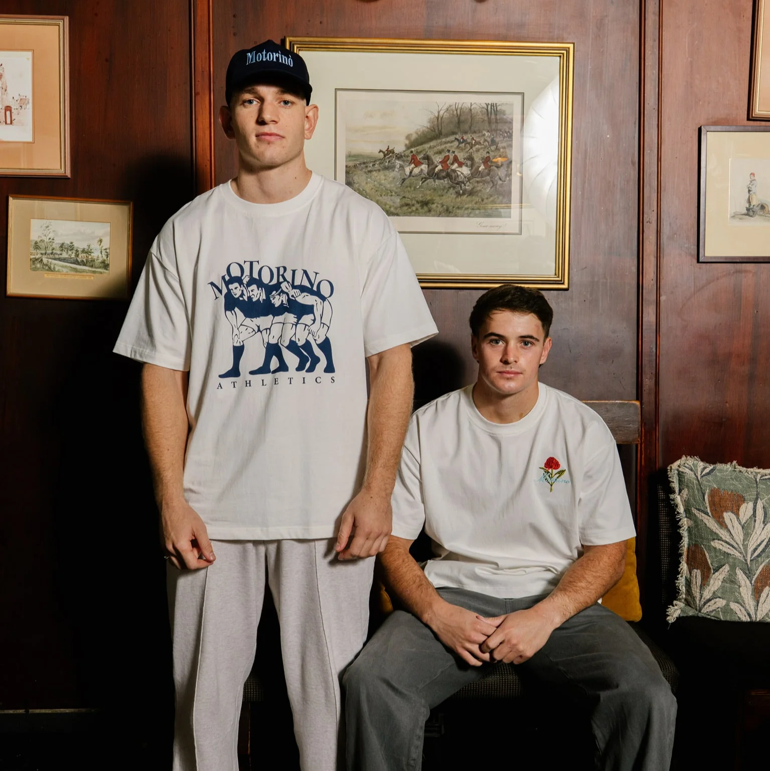 Athletics Tee - White - Image 2