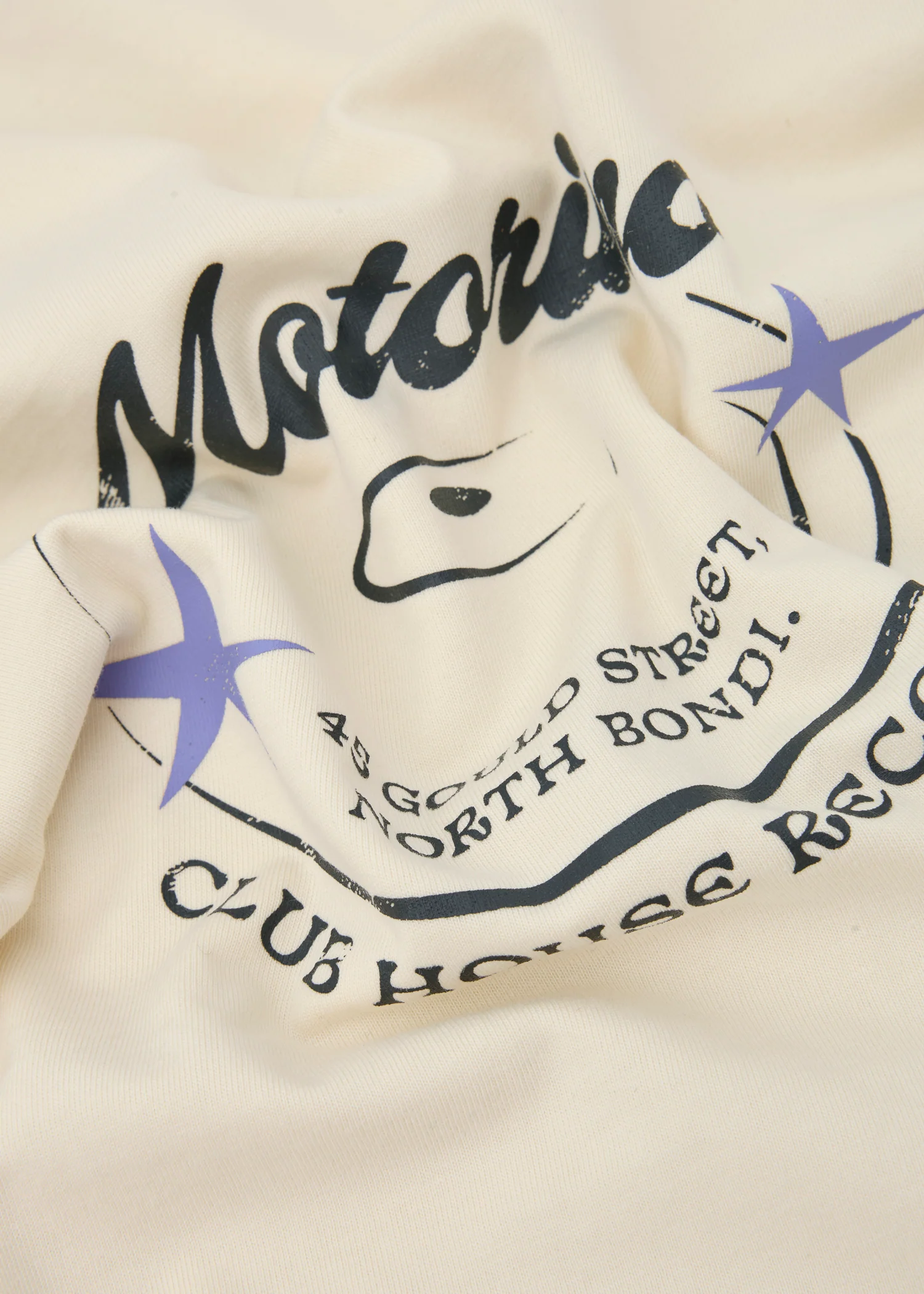 Record Tee - Off White - Image 3