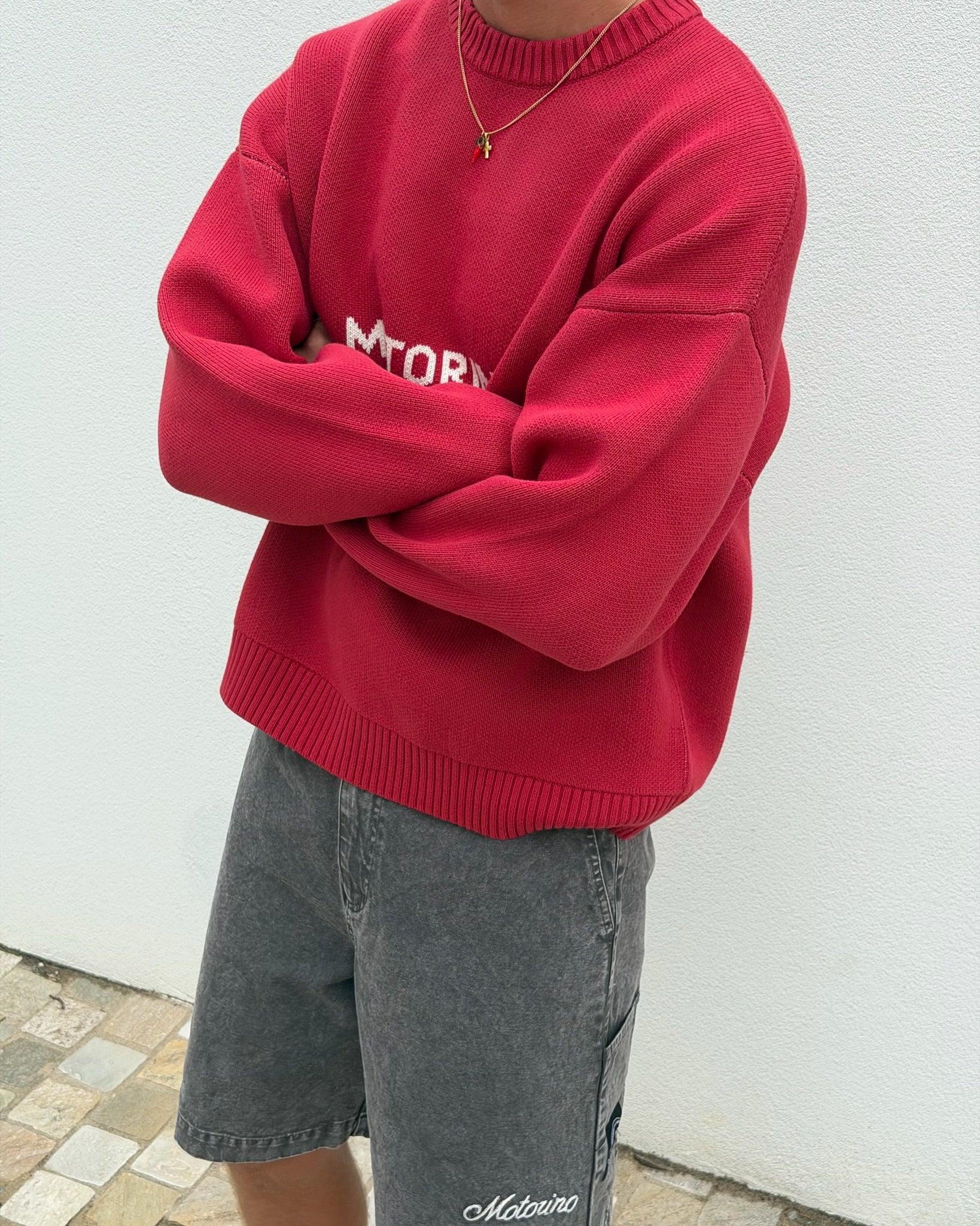 Core Knit - Red - Image 6