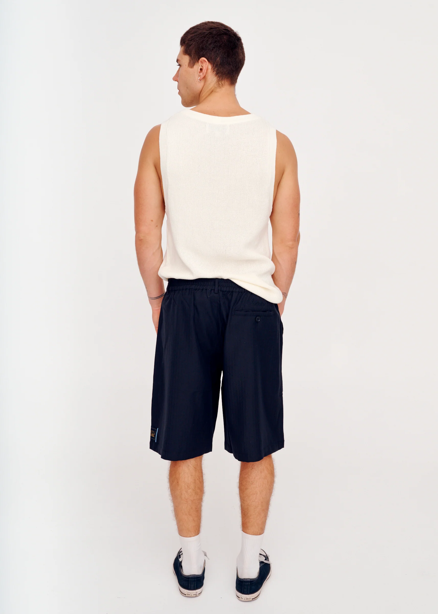 Knitted Tank - Off White - Image 4