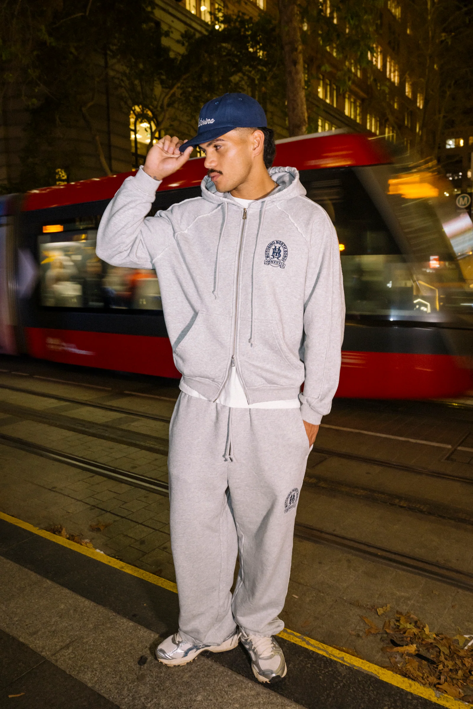 Drift Track Pant Set - Cloudy Marle - Image 5