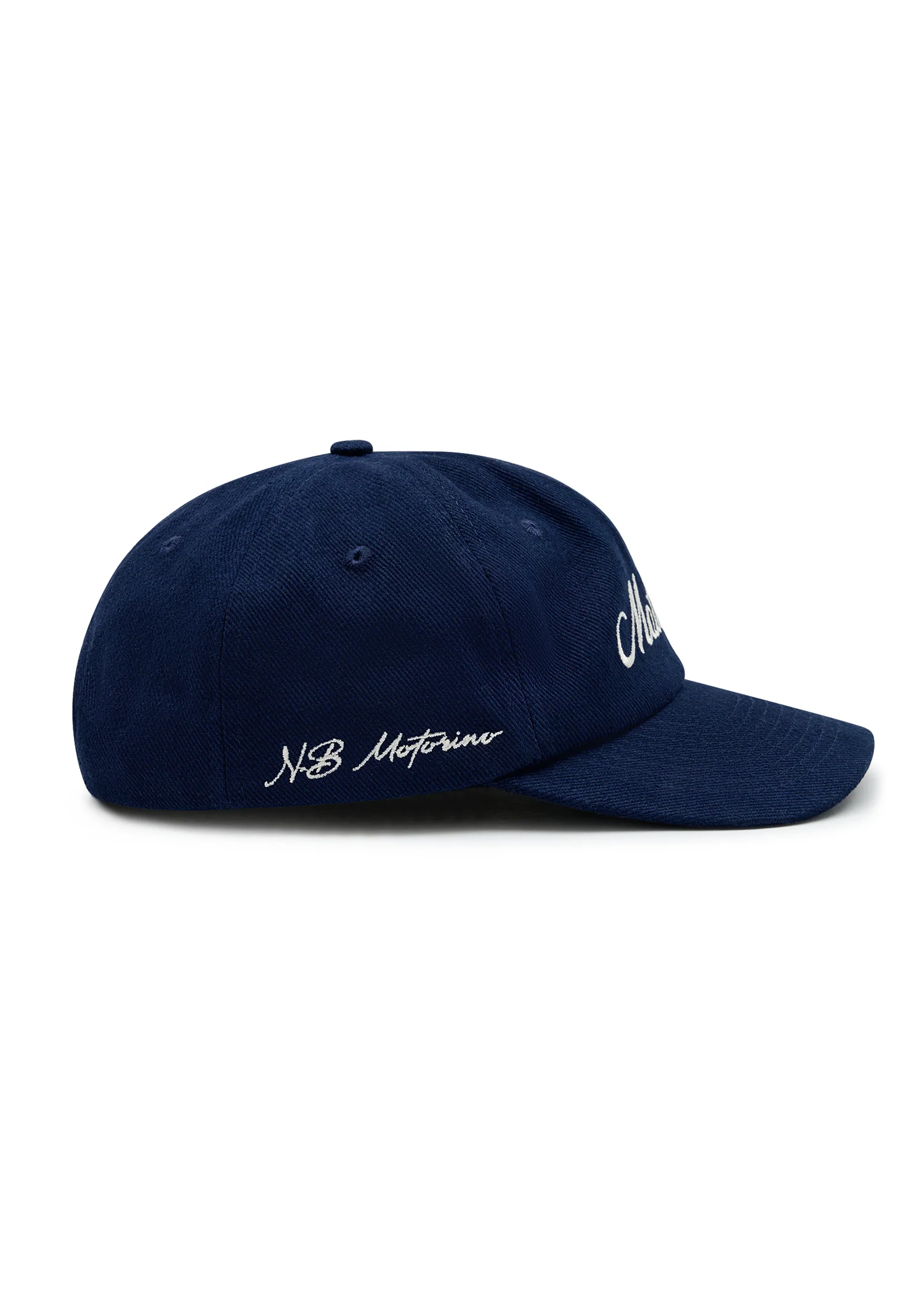 Motorino Cursive Hat - Navy - Image 3