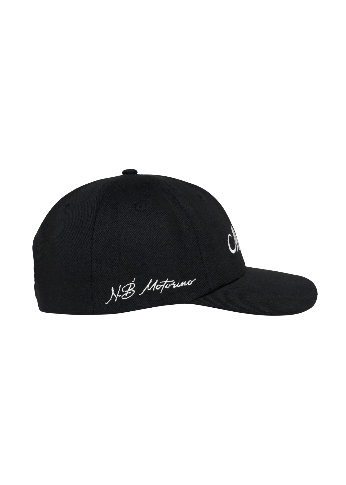 Motorino Cursive Hat - Black - Image 2