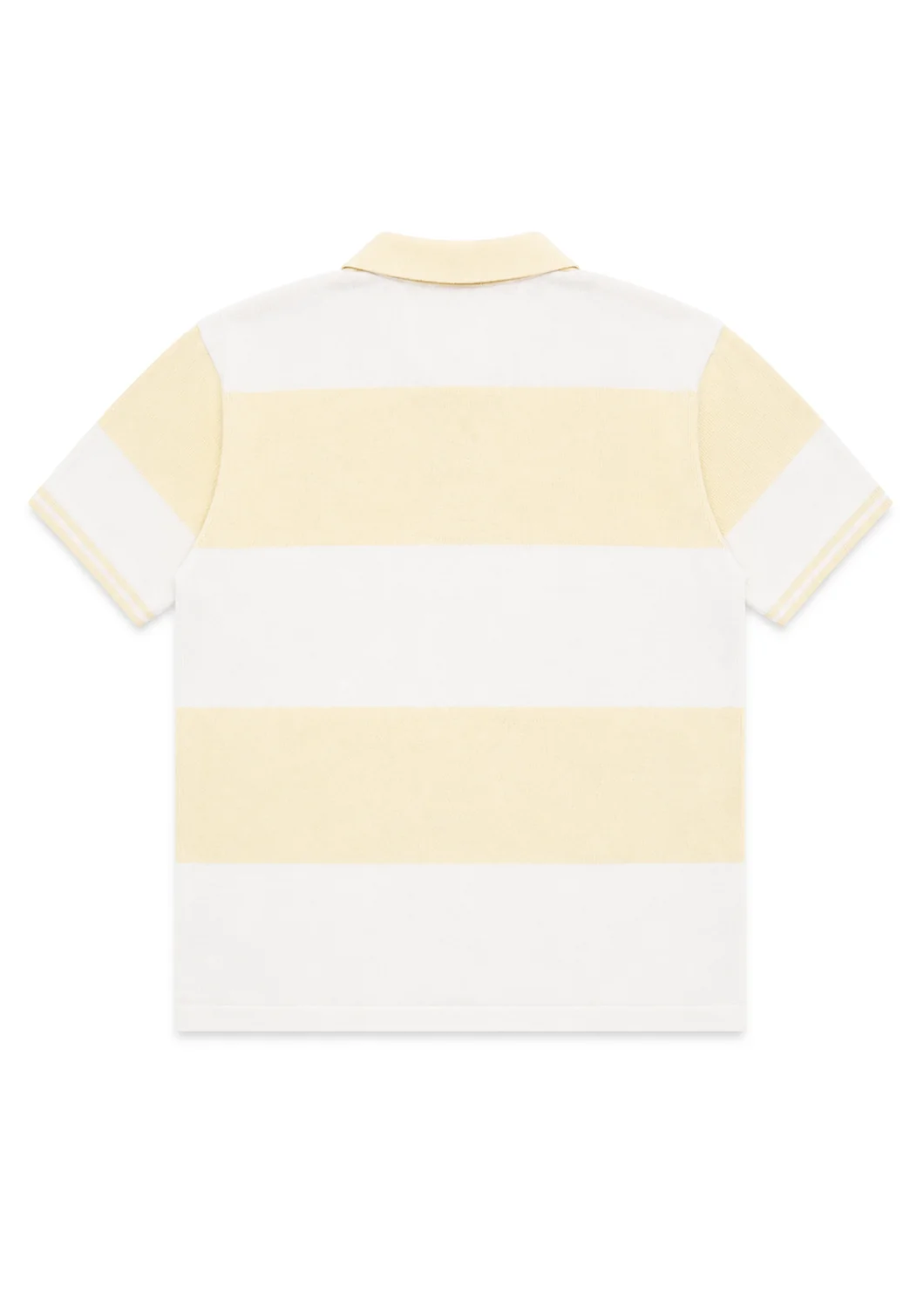Schooner Scorer x Motorino Knitted Polo - Yellow - Image 2