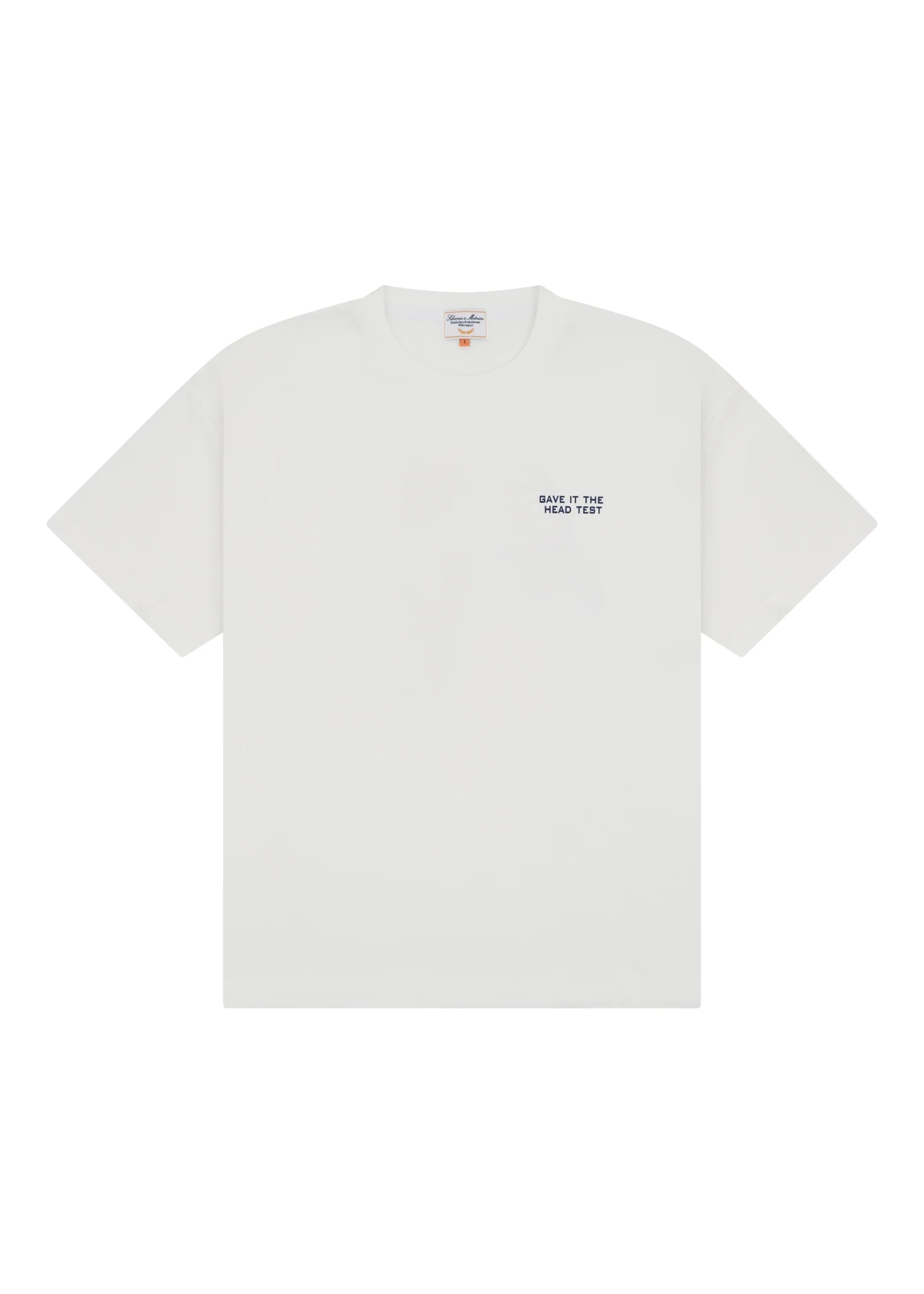 Schooner Scorer x Motorino Crest Tee - Off White