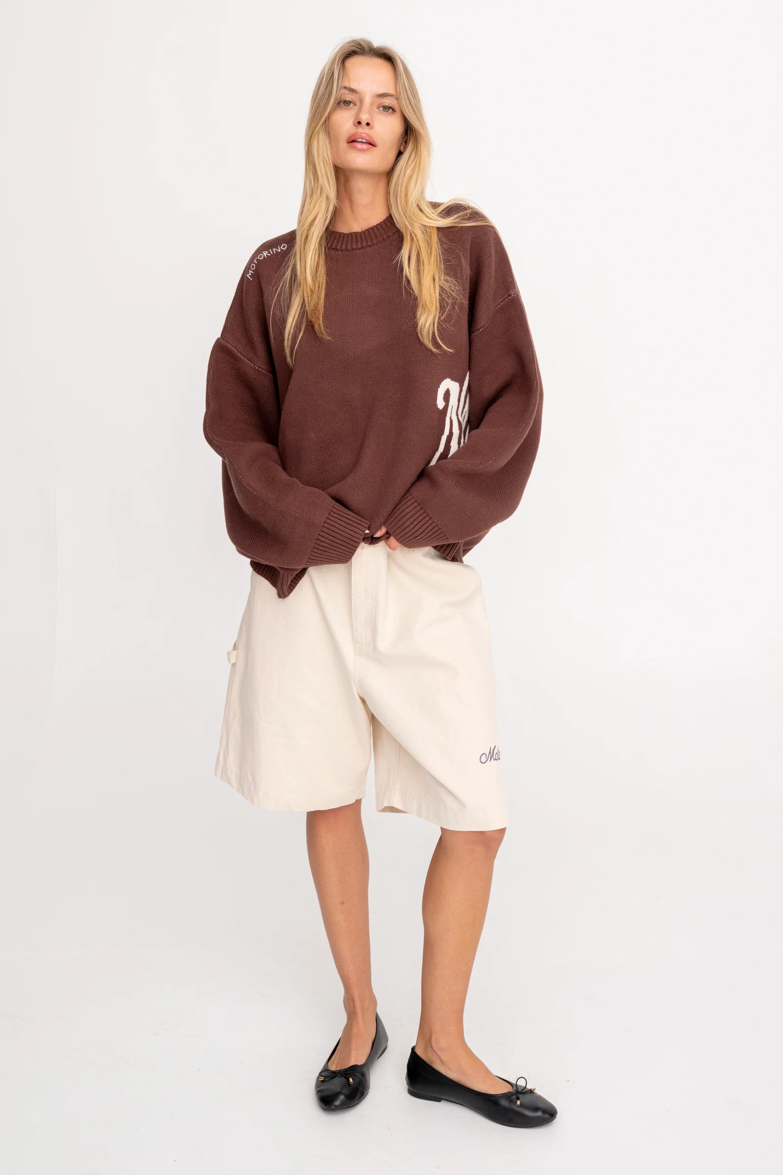 Stitched Knit - Choc Brown - Image 7