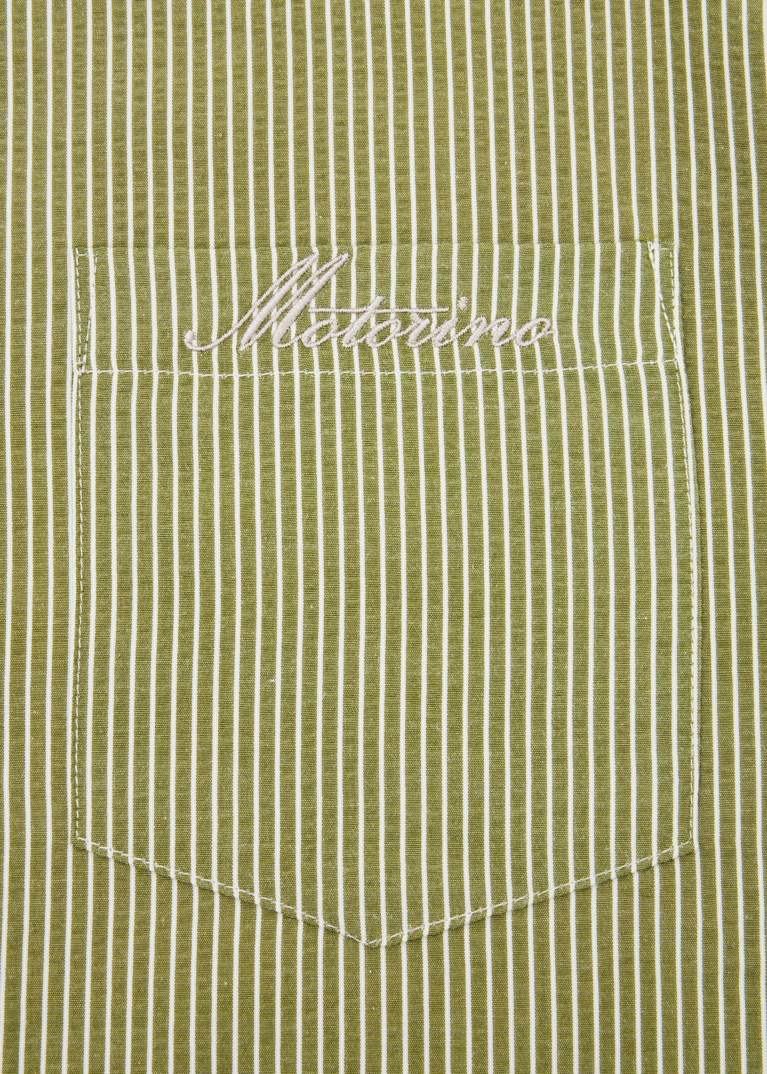 Striped Long Sleeve - Olive - Image 8