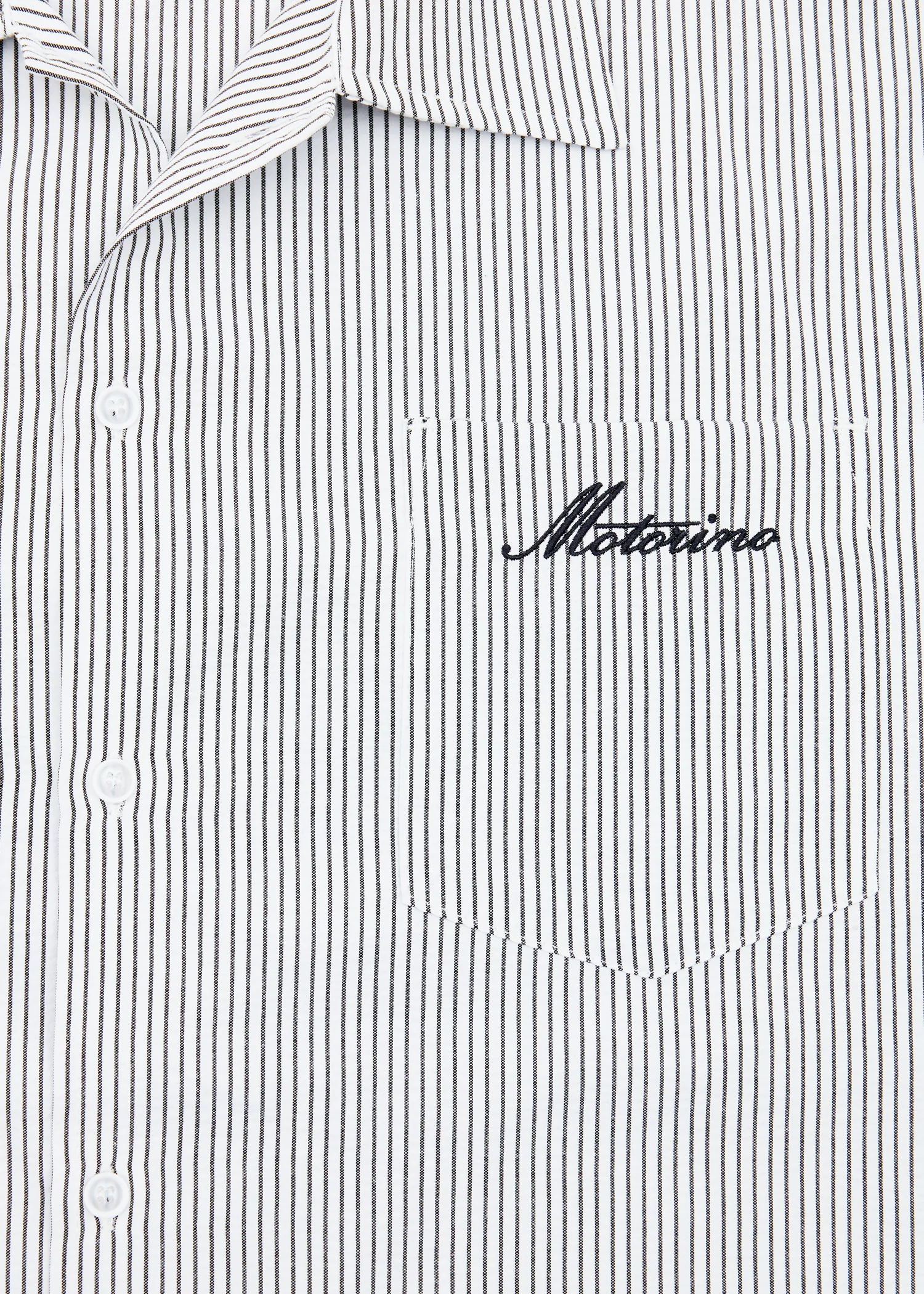 Striped Shirt - Charcoal - Image 6