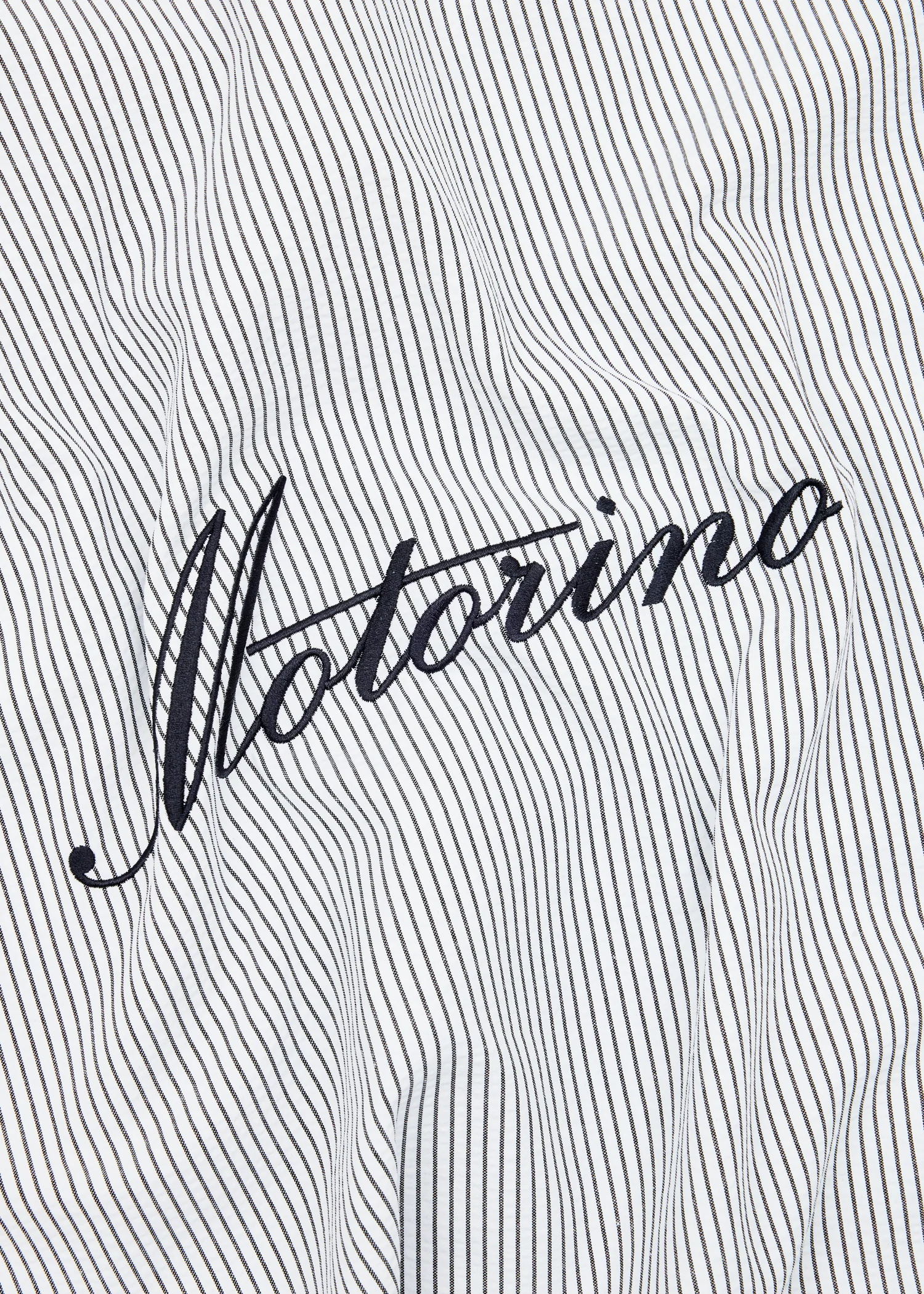 Striped Shirt - Charcoal - Image 7
