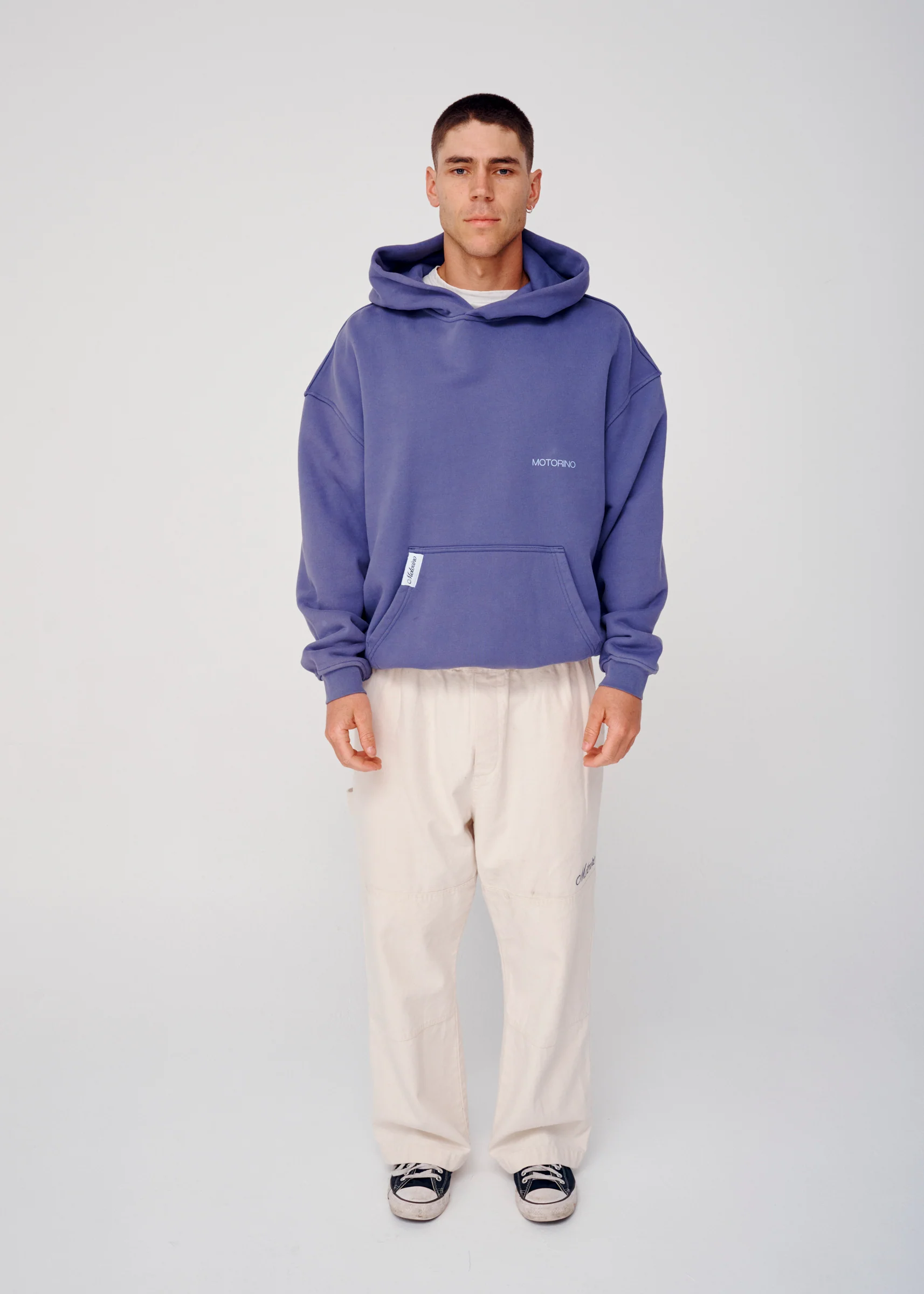 Club Hoodie - Navy Fade - Image 3